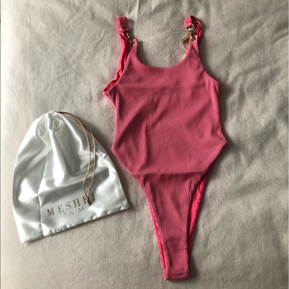 Meshki Other - Meshki pink one piece with clasp